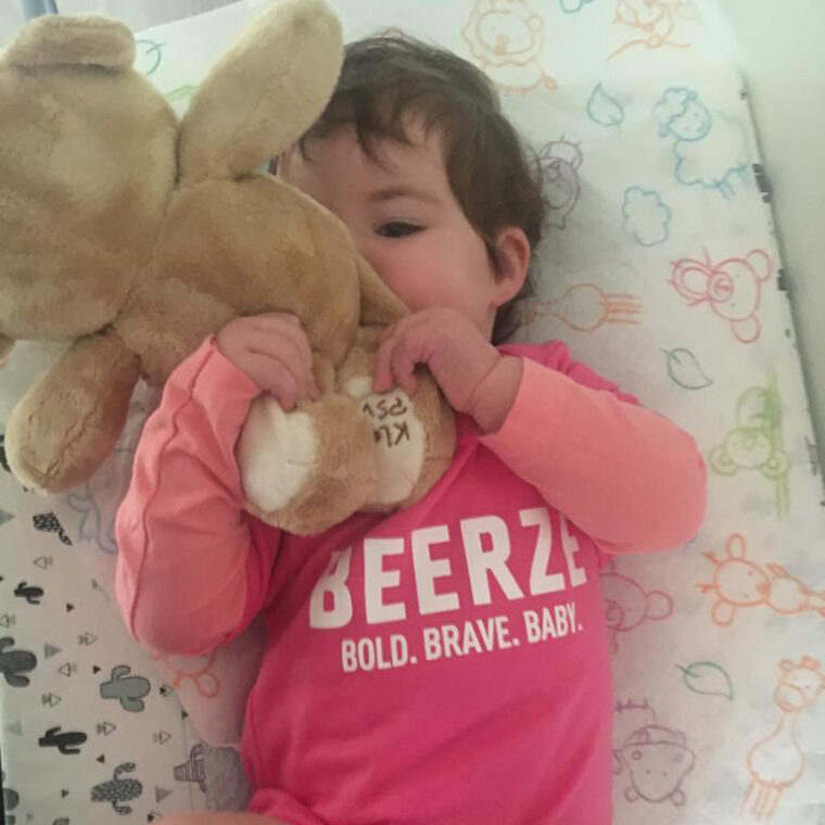 Beerze romper bold brave baby