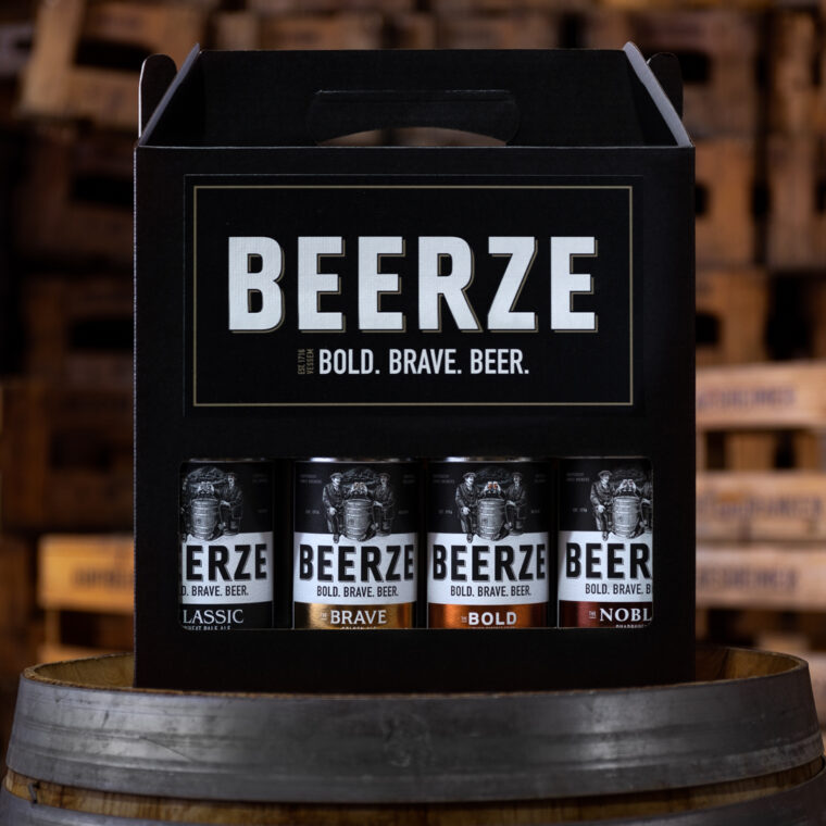 Beerze BOLD. BRAVE. BIERPAKKET. Robert Mies